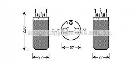 RTD350 AVA Cooling Systems Осушитель кондиционера (RTD350) AVA