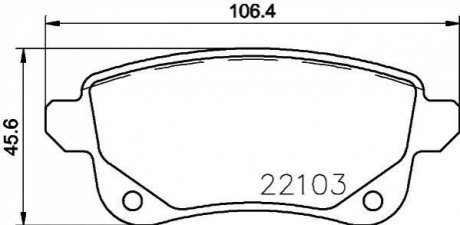 P68 064 Brembo Гальмівні колодки дискові