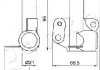 45H26 JAPKO Ролик ремня приводного Hyundai Sonata 2.0I,2.4I (06-), Santa Fe 2.0I (06-), Trajet 2.0I (01-)/Kia Magentis 2.0I (09-) (45H26) JAPKO (фото 2)