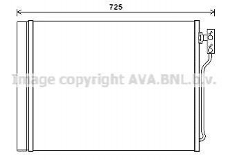 BWA5435D AVA Cooling Systems Радиатор кондиционера (BWA5435D) AVA