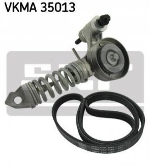 VKMA 35013 SKF Роликовий модуль натягувача ременя (ролик, ремень)