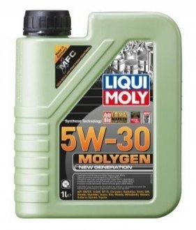 9047 LIQUI MOLY Олива моторна Molygen New Generation 5W-30 1л