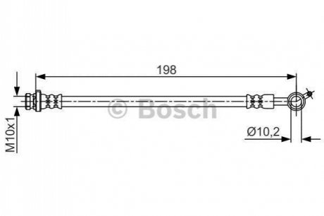 1 987 481 713 Bosch Шланг гальмівний