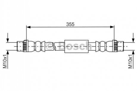 1 987 481 665 Bosch Шланг гальмівний