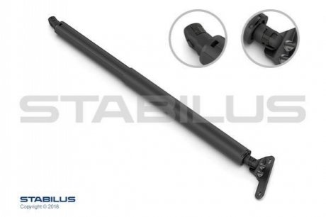 019287 STABILUS STABILUS Амортизатор багажника, F=660N, L=51.5см, H=16.4см