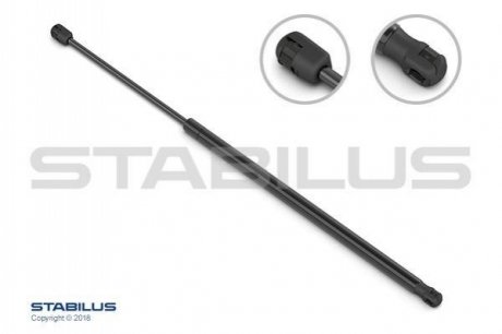 6541LG STABILUS STABILUS Амортизатор багажника, F=480N, L=43.9см, H=15.9см