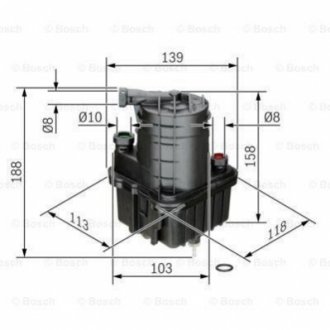 0450907016 Bosch Фільтр паливний