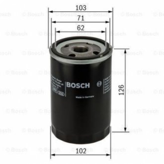 0986452066 Bosch Фільтр оливи