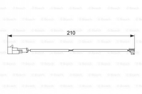1 987 474 520 Bosch Датчик зносу гальмівних колодок