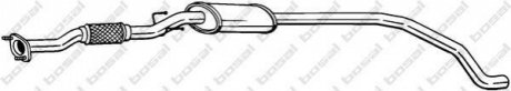 289-037 Bosal Benelux N.V. Глушитель, алюм. сталь, передн. часть FIAT GRANDE PUNTO (05-) (289-037) BOSAL