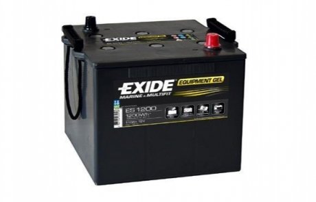 ES1200 Exide Акумулятор 110Ah-12v Exide EQUIPMENT GEL (286х269х230),клеми по діагоналі,EN1200 гелевий