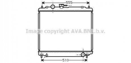 MT2109 AVA Cooling Systems Радіатор, Система охолодження двигуна