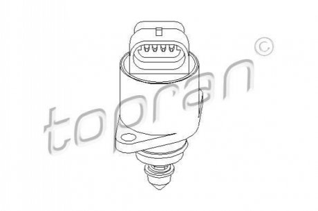206168 Topran  Клапан / регулятор холостого ходу