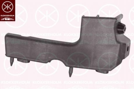 Кронштейн, бампер, пластик 0028931