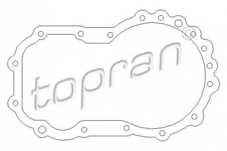 100077 Topran  Прокладка кришки КПП