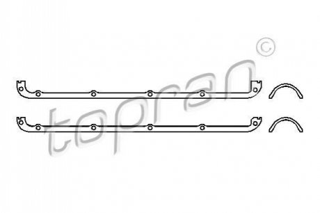 101526 Topran  Комплект прокладок