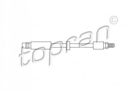 108909 Topran  Шланг гальмівний