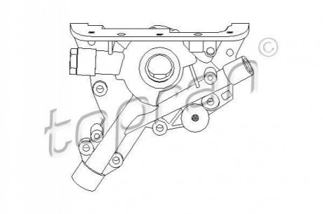 205585 Topran  Помпа оливна