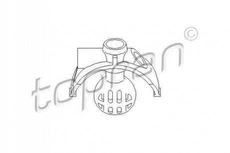 111323 Topran  Втулка КПП