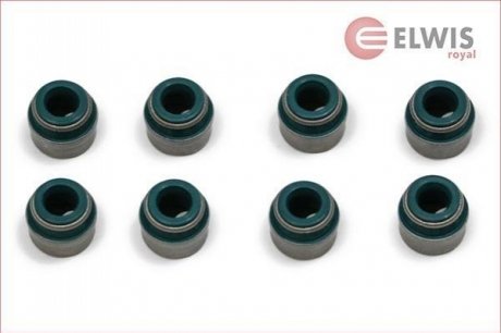 9042607 Elwis Royal Комплект сальників клапанів (8 шт)