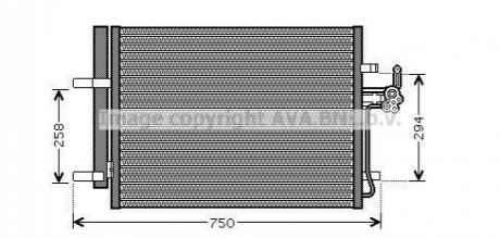 FDA5428D AVA Cooling Systems Радиатор кодиціонера