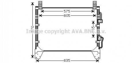 DW5142 AVA Cooling Systems Радиатор кодиціонера