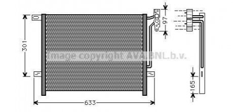 BW5203 AVA Cooling Systems Радиатор кодиціонера