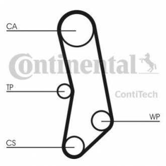 CT503K1 Continental Комплект ремня грм