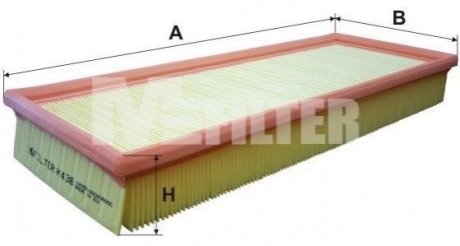 K438 MFILTER Фільтр повітряний