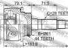 0510BT50A44 FEBEST ШРУС наружный 36x61x28 (фото 2)