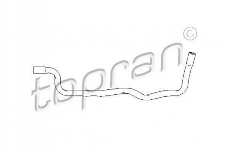111985 Topran  Шланг радіатора (система охолодження)