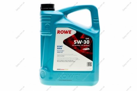 20245-0050-99 ROWE  Олива моторна HIGHTEC SYNT ASIA SAE 5W-30 (5 L)